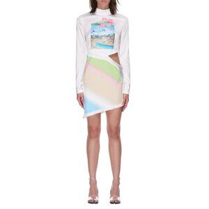 MAISIE WILEN Alpine Peel Silk Dress